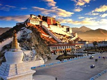 Paesaggio di Tibet