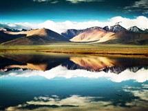 Paesaggio di Tibet